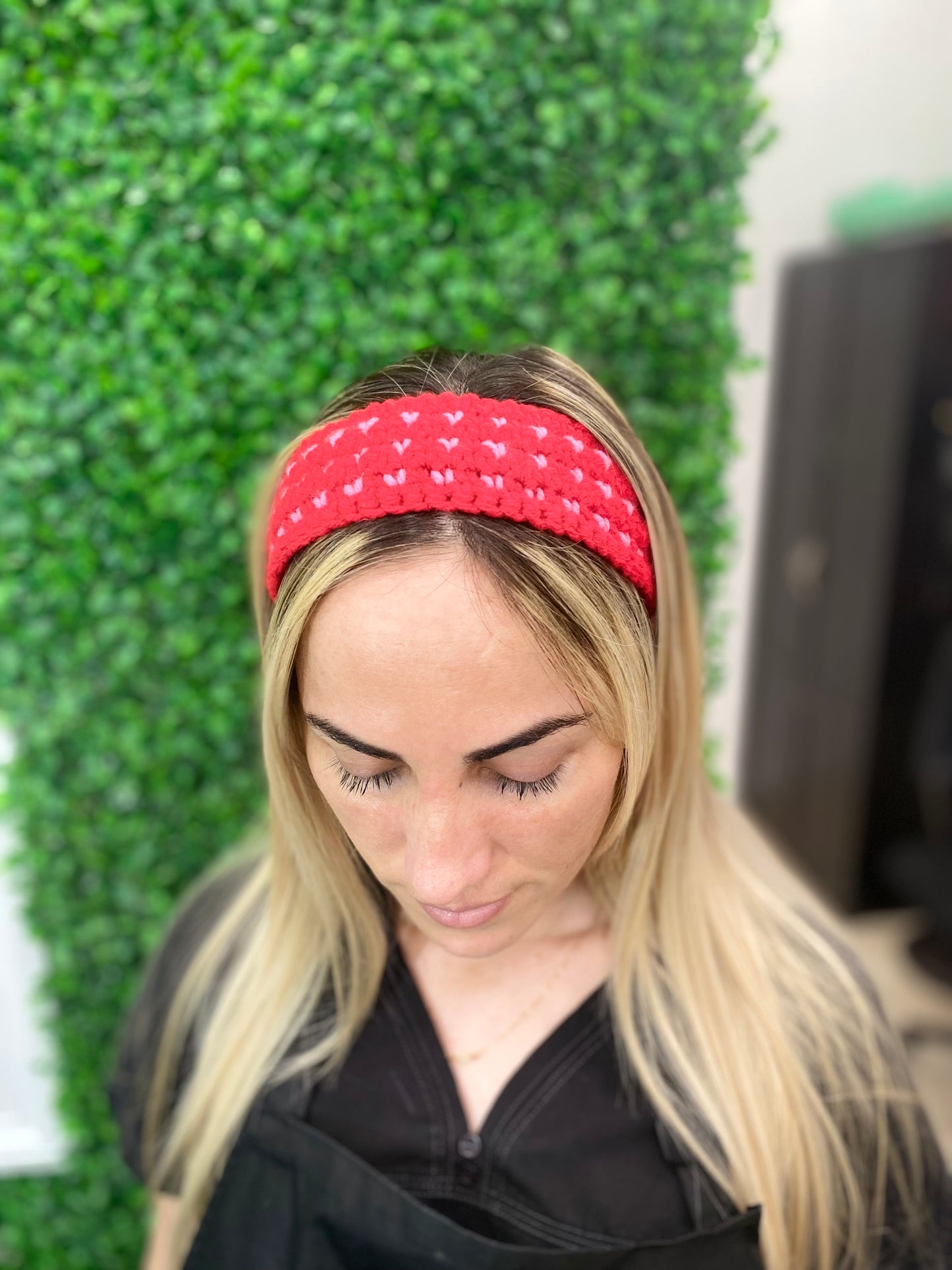 Sweetheart Crochet Headband ❤️✨